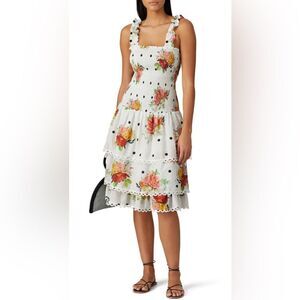 farm rio soleil embroidered maxi dress FARM Rio | Dresses | Farm Rio Soleil Embroidered Maxi Dress